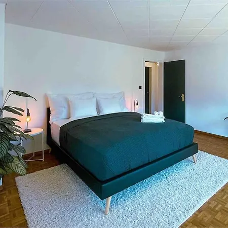 -the Urbanist- Mountainview Parking Garden 3bd Tatil Evi Unterseen