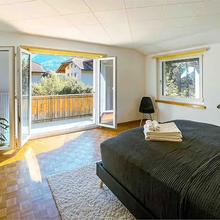 -the Urbanist- Mountainview Parking Garden 3bd Unterseen